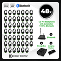Pro Box CD-Pro 48. Premium Silent Disco pro kit met storage box + 48-poorts oplaadstation