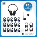 15x type FD-Pro Headsets + Premium T70 zender