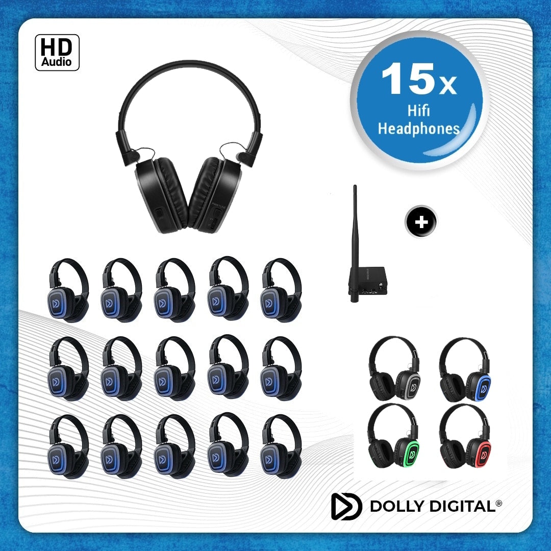 15x type FD-Pro Headsets + Premium T70 zender