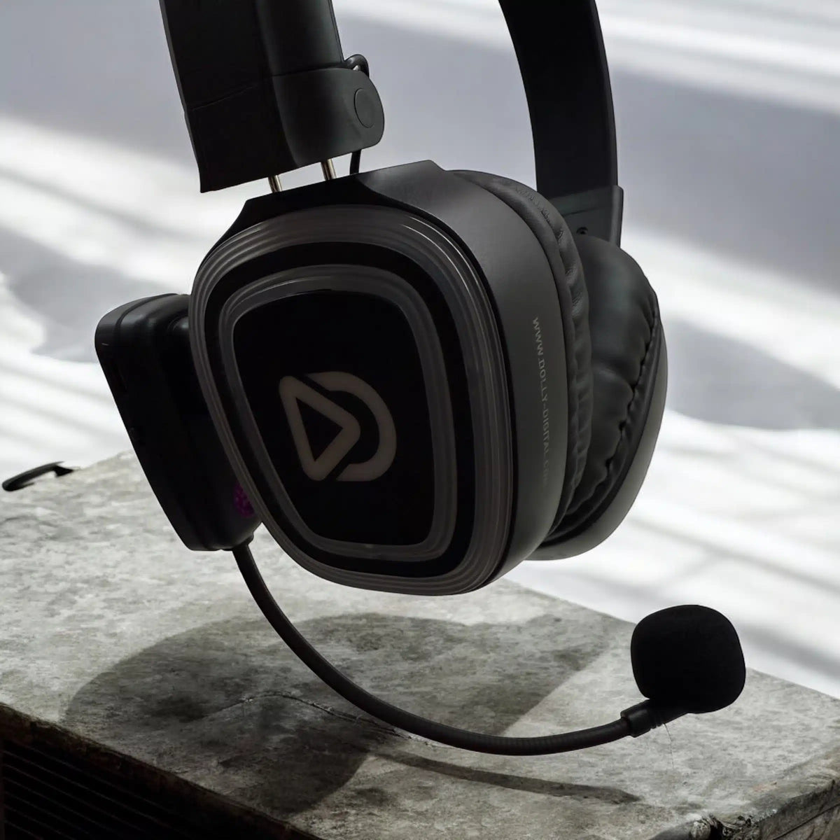 FD-Pro-M draadloze koptelefoon met draadloze headmounted microfoon