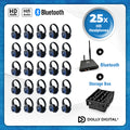 Pro Box FD-Pro 25. Premium Silent Disco pro kit with T80 Pro Bluetooth transmitter and storage box