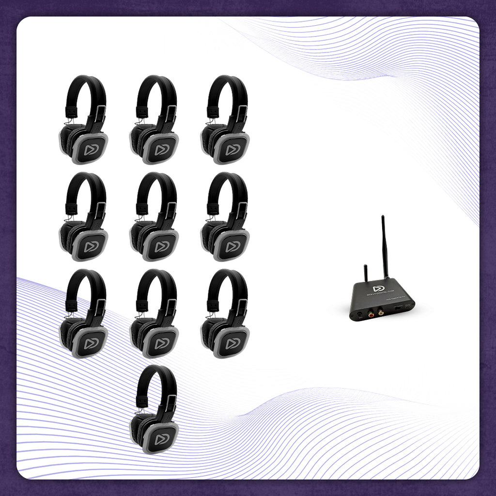 10x type BD Headsets + T80 Pro Bluetooth zender