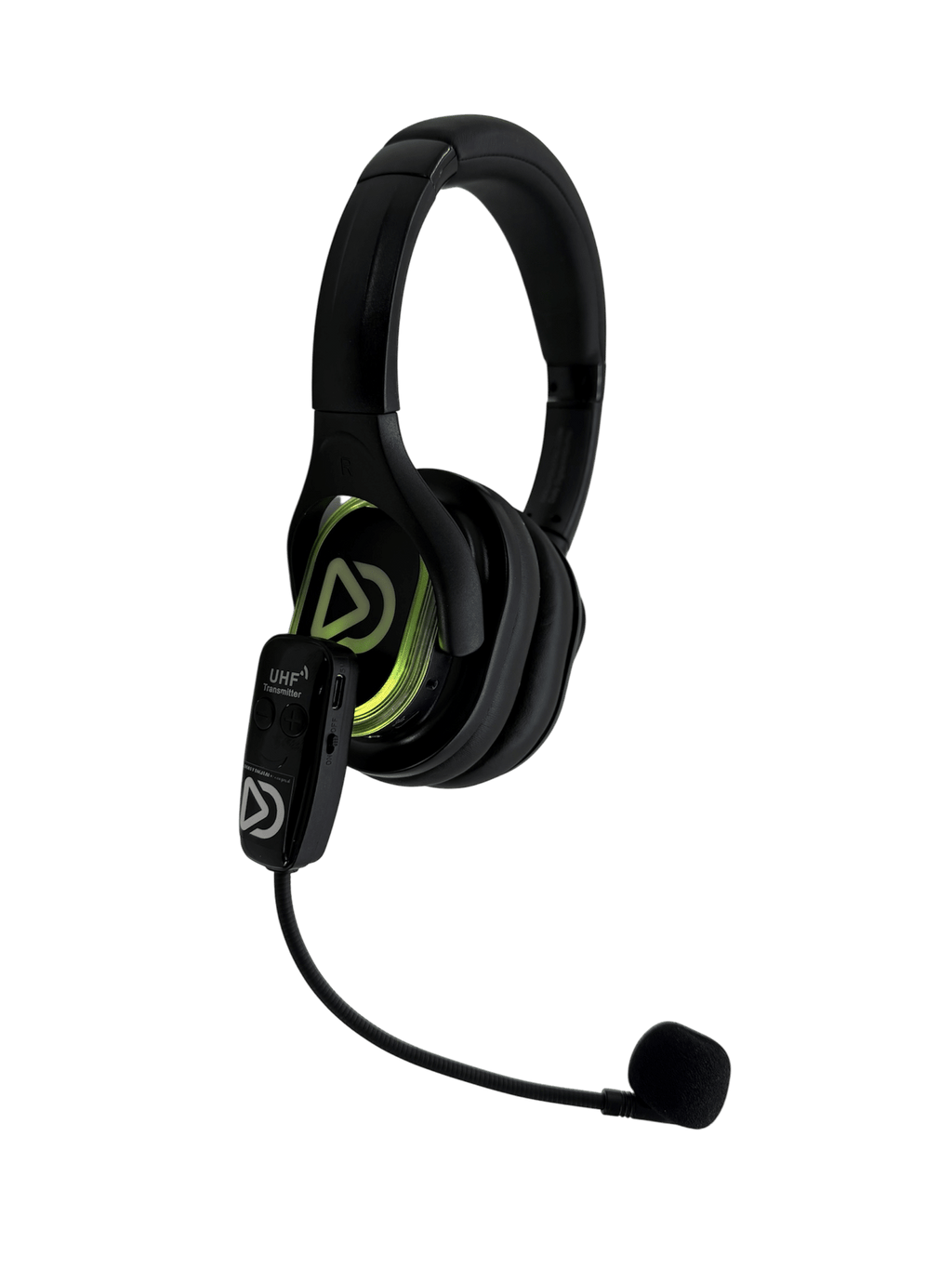 RD-Pro-M draadloze koptelefoon met draadloze headmounted microfoon