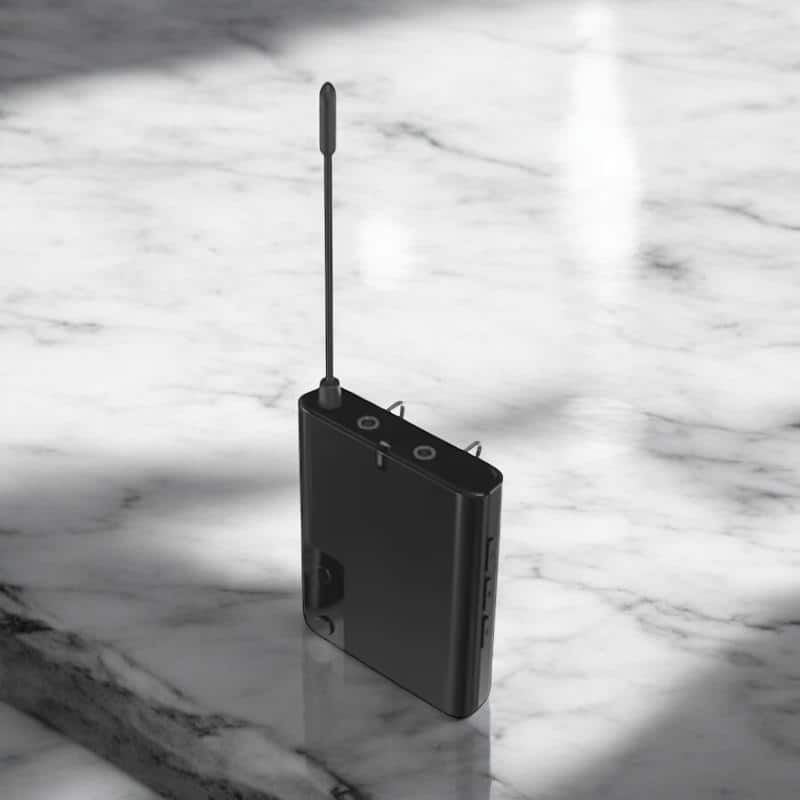 Pro Box FD-Pro 30. Premium Silent Disco pro kit, TX20 draagbare zender met storage box