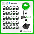 Pro Box RD-Pro 25. Premium Silent Disco pro kit, T80 Pro Bluetooth zender met storage box