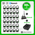 Pro Box RD-Pro 30. Premium Silent Disco pro kit, T80 Pro Bluetooth zender met storage box