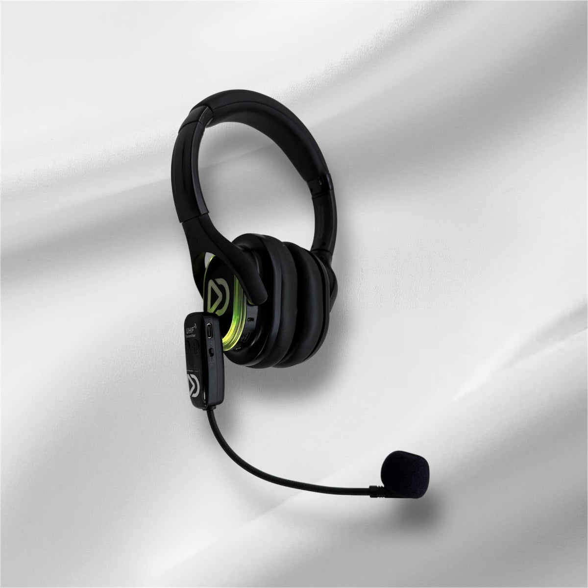 10x type RD-Pro Headsets + 1x Microfoon + Bluetooth. Premium Silent Disco pro kit