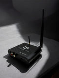 T80Pro-Bluetooth zender met ingebouwde accu en microfoon ingang