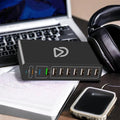 10 Poort USB Snellader USB-10-100-AC - 100 Watt