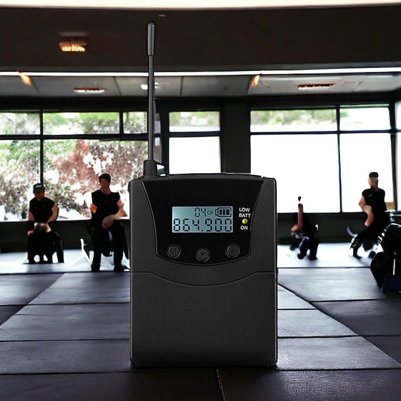 TX12 zender voor Tour Guide, Personal Training