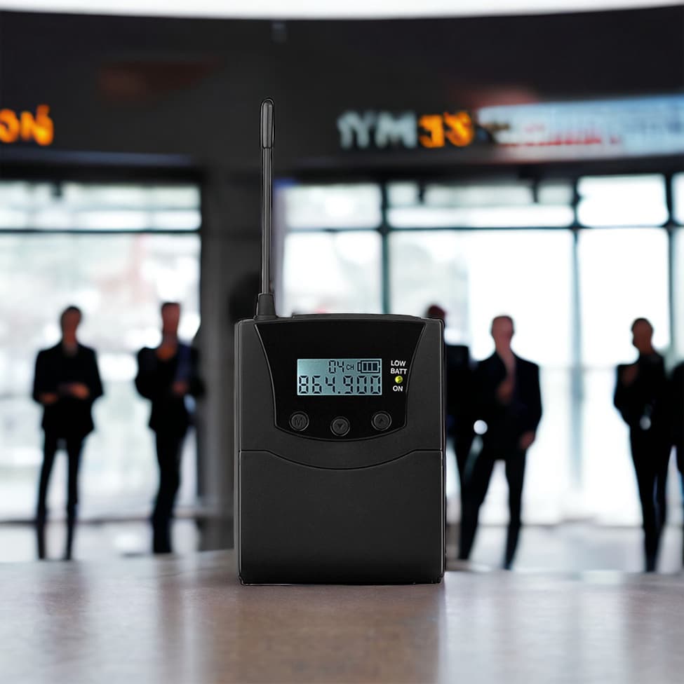 TX12 zender voor Tour Guide, Personal Training